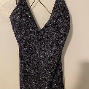 Long sparkling dress